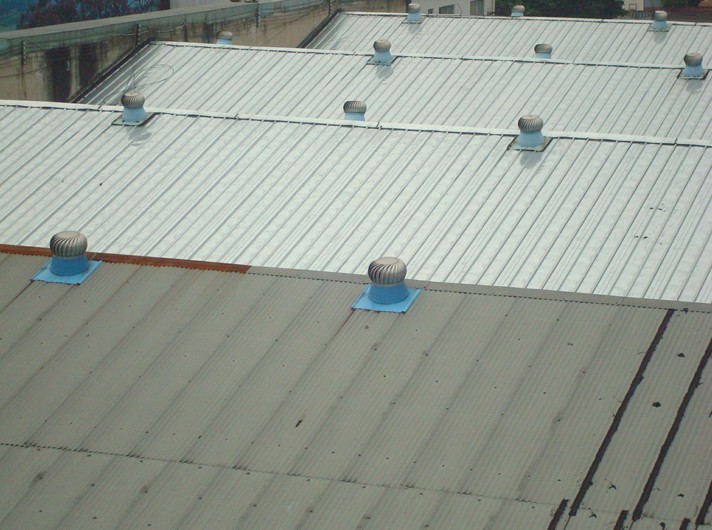 瓦面防水隔熱施工效果圖